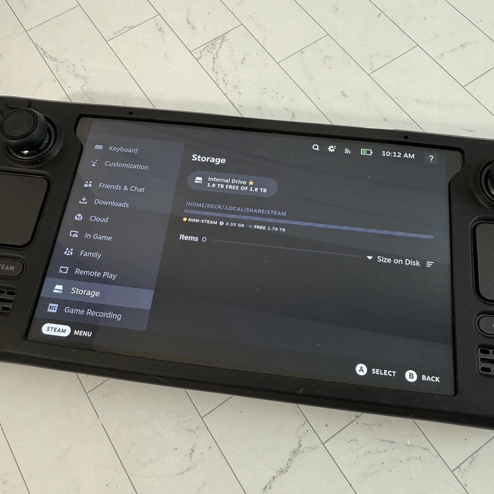 Valve Steam Deck 1TB SSD | 16GB RAM | AMD APU | OLED | Handheld Gaming PC H601 thumbnail 2