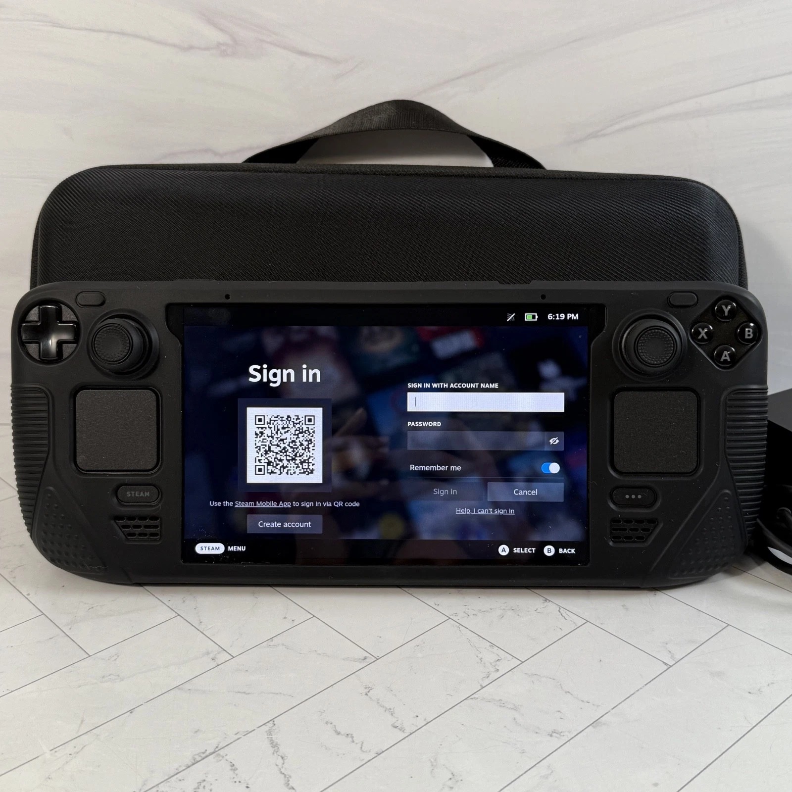 Valve Steam Deck 1TB SSD | 16GB RAM | AMD APU | OLED | Handheld Gaming PC H601 thumbnail 6