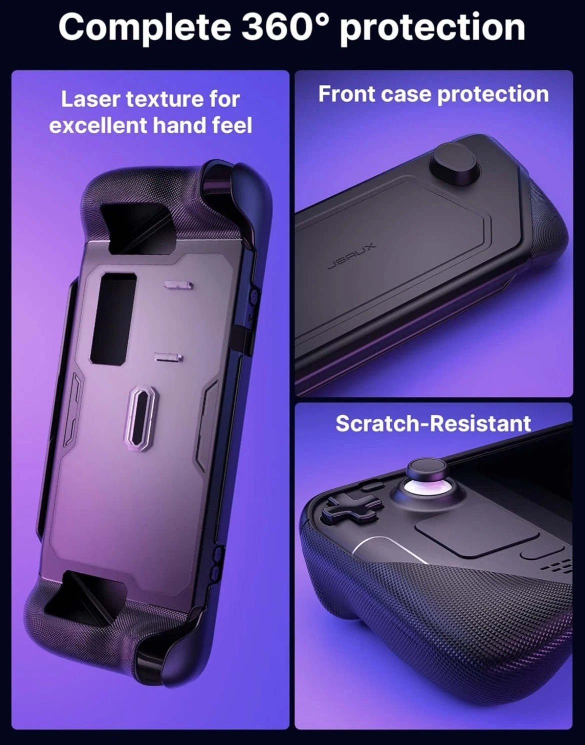 Valve Steam Deck 256GB Handheld System Black lightly used case and fan included thumbnail 2