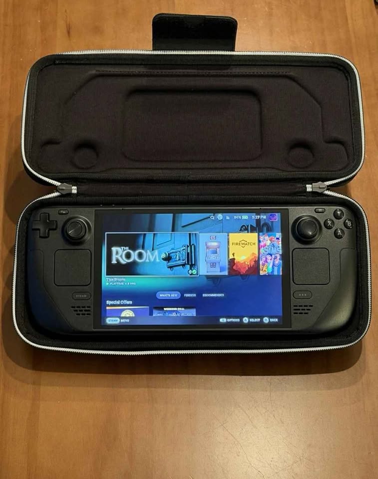 Valve Steam Deck 512GB OLED with Docking Station, Charger & Case thumbnail 1