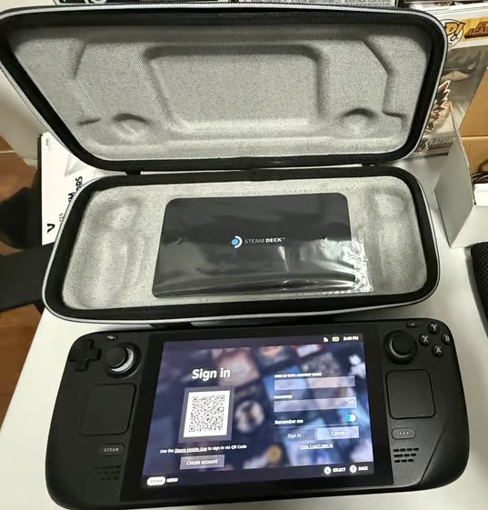 Valve Steam Deck LCD 512GB – Like New - Full Set + Accessories thumbnail 1