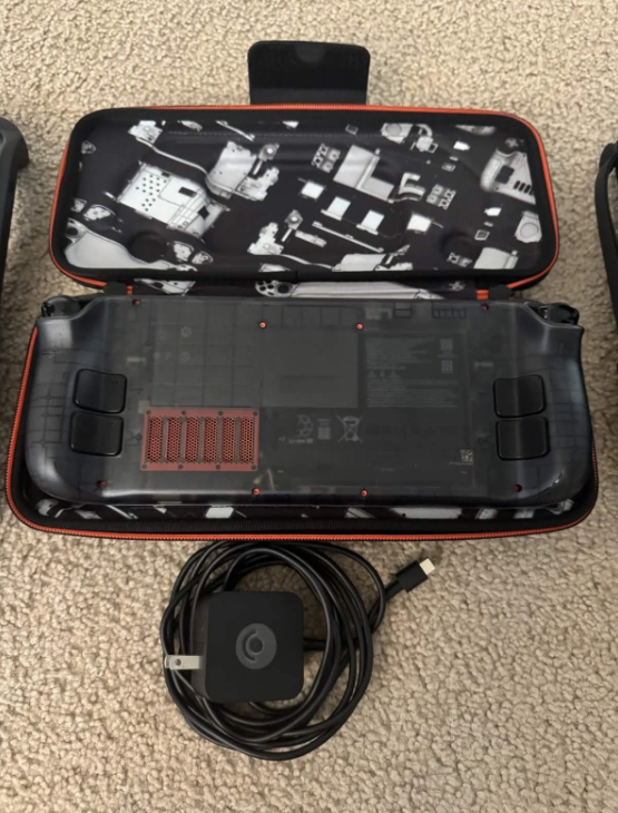 Valve Steam Deck OLED 1TB Clear Limited Edition Handheld Console + Extras thumbnail 3