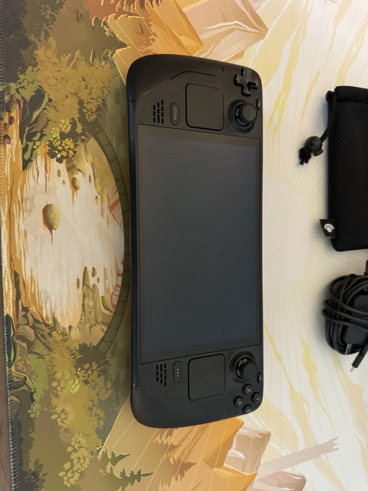 Valve Steam Deck OLED 1TB Handheld Gaming Console Black w/ Charger & Case – WiFi 6E, HDR Display thumbnail 3