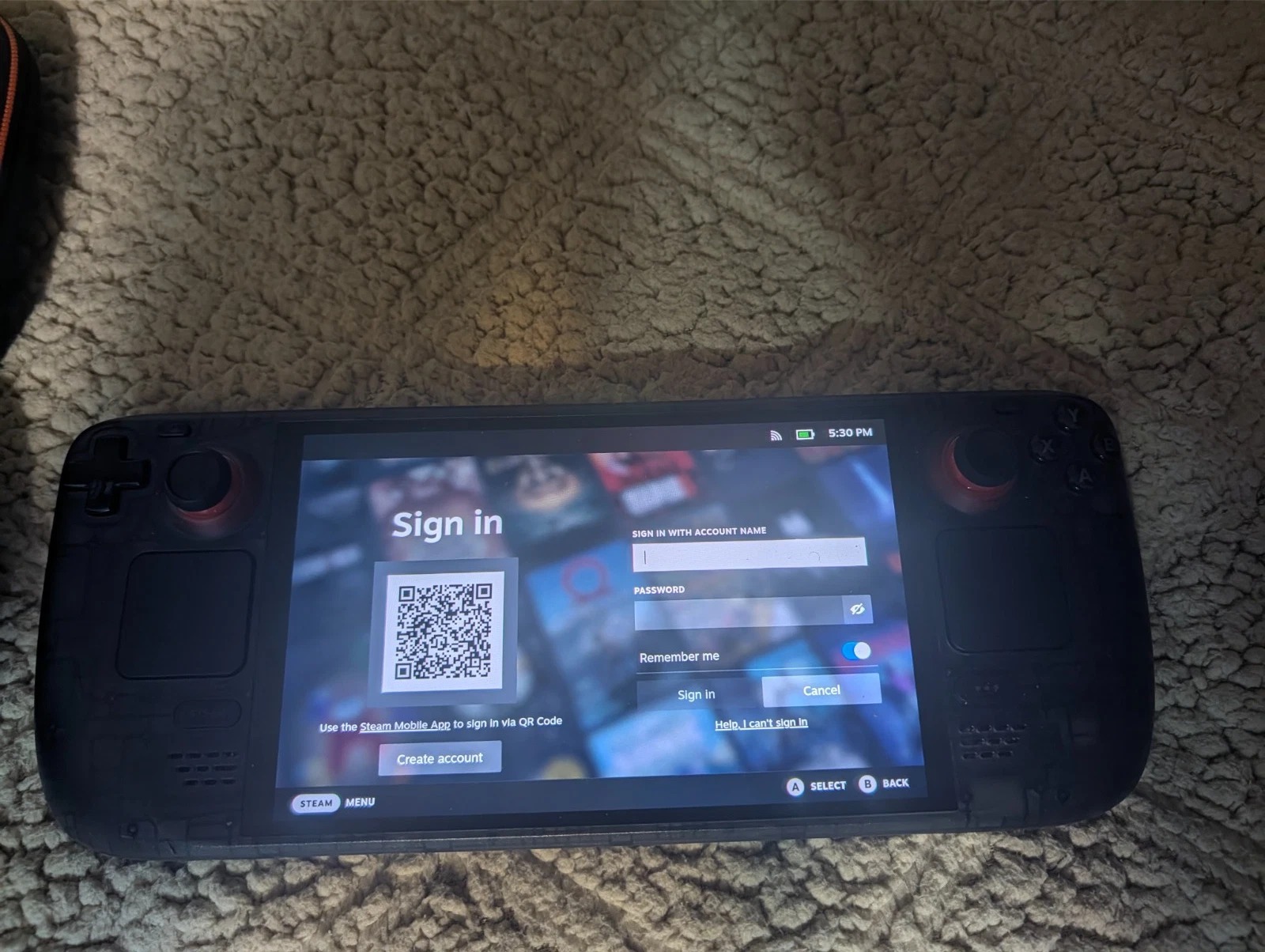 Valve Steam Deck OLED – 1TB Limited Edition + Carrying Case + Fast Charger + 512GB SD Card thumbnail 4