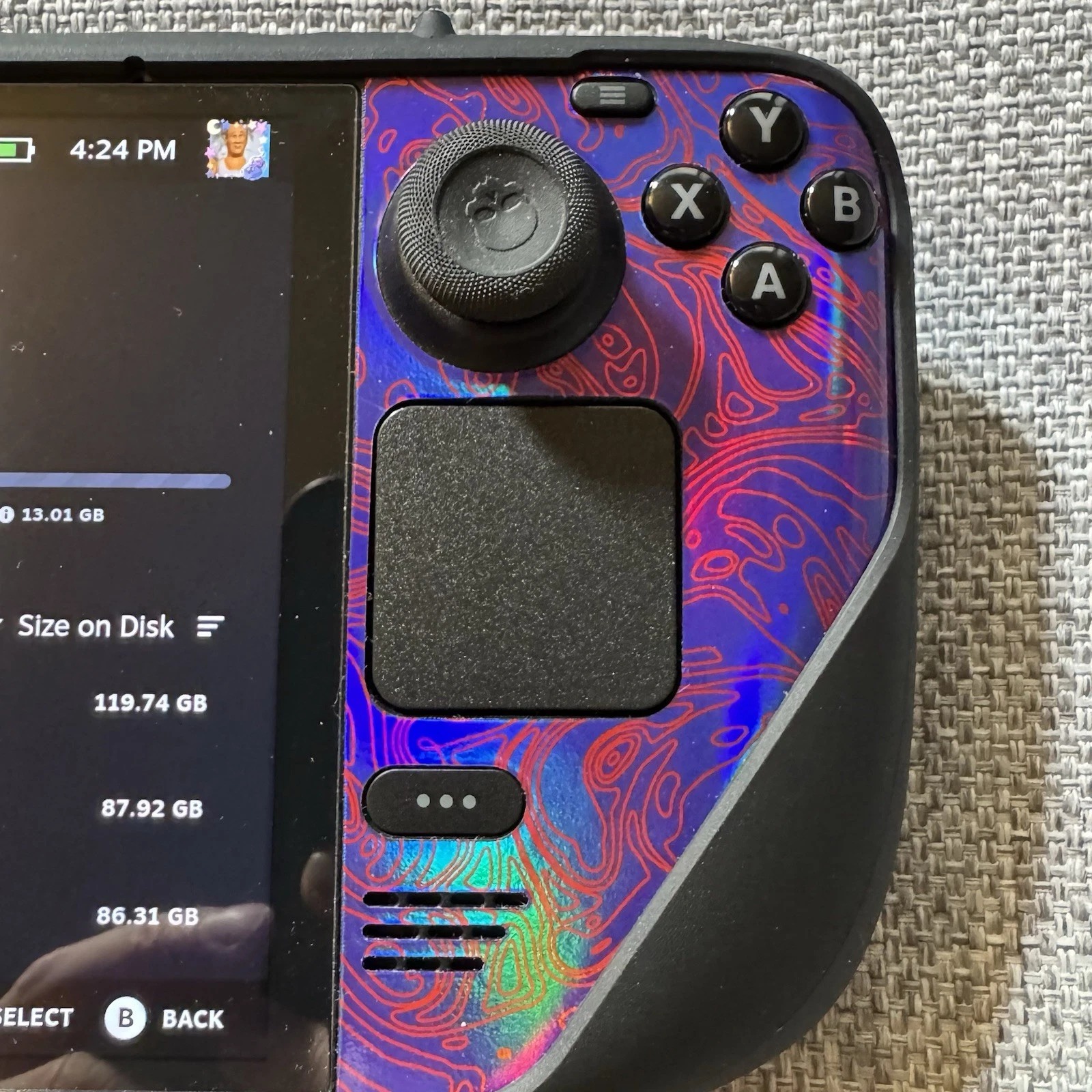 Valve Steam Deck OLED 1TB Model 1030 Great Condition With Dbrand Killswitch! thumbnail 6