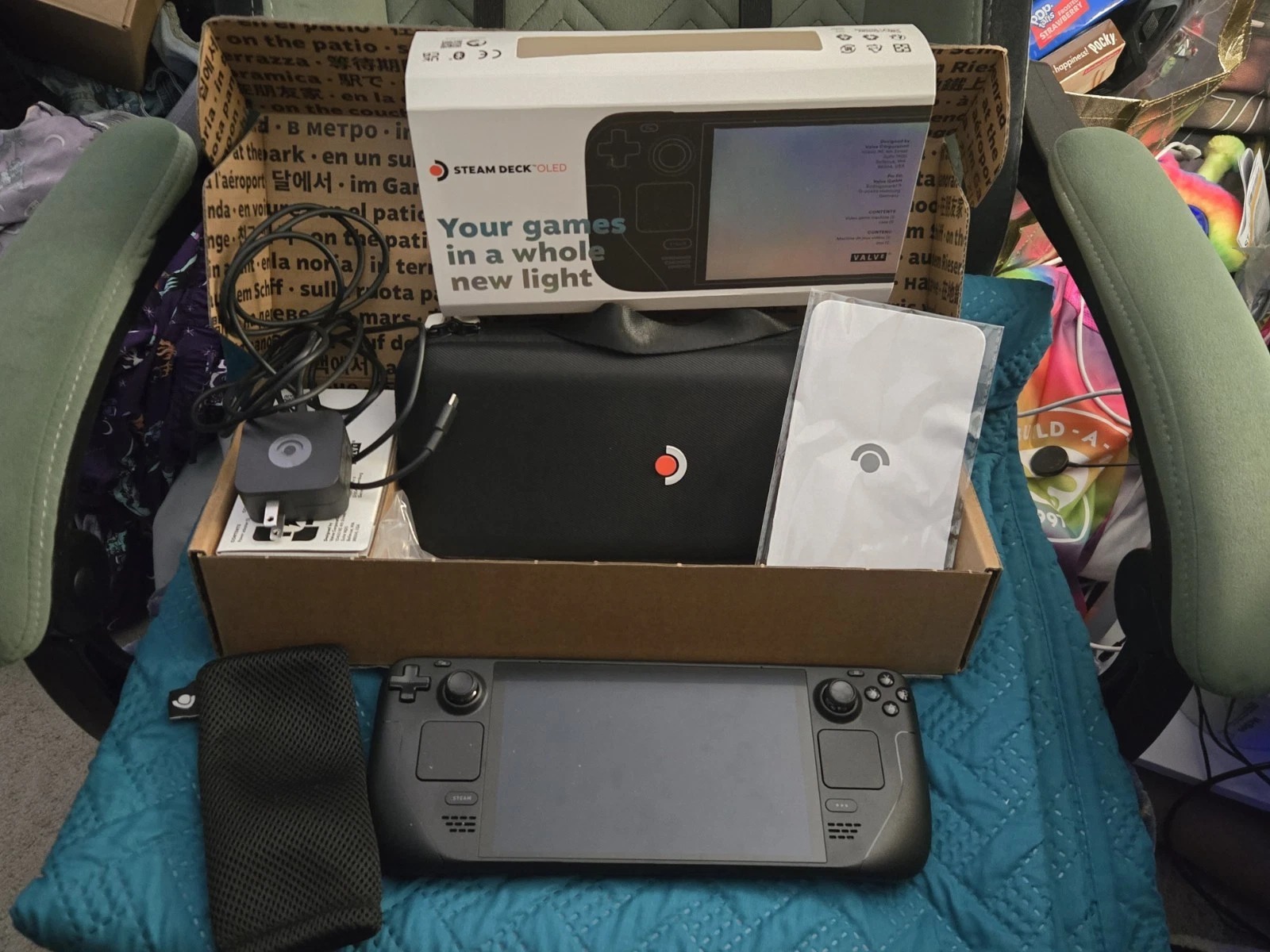 Valve Steam Deck OLED 1TB – Premium Handheld Gaming Bundle with Accessories thumbnail 2