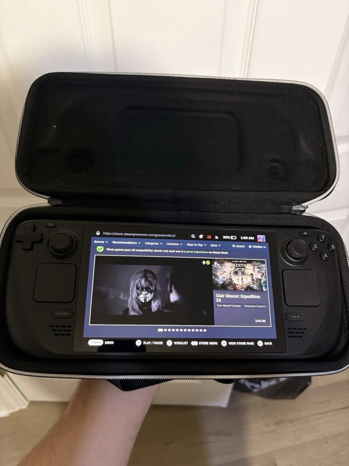 Valve Steam Deck OLED 1TB Storage thumbnail 5