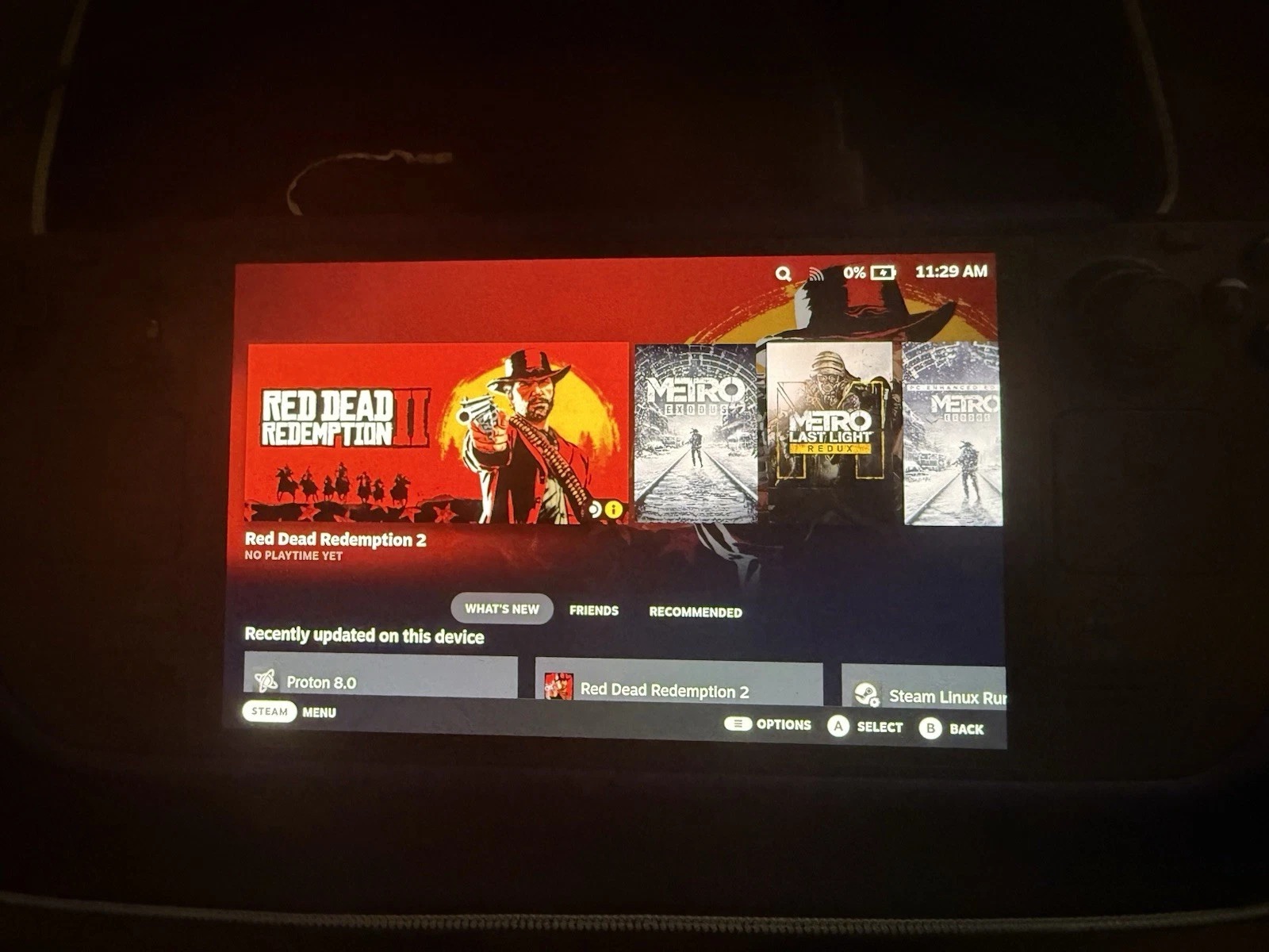 Valve Steam Deck OLED 2TB Handheld Gaming Console – Black – Upgraded Storage thumbnail 6