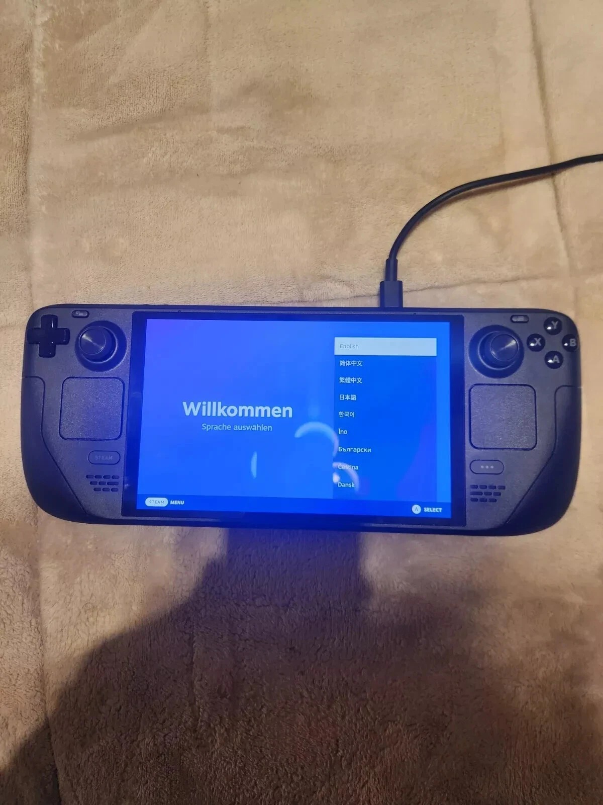 Valve Steam Deck OLED 512GB Black Handheld Console Bundle Excellent Condition thumbnail 4