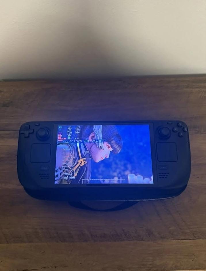 Valve Steam Deck OLED 512GB Handheld Console Black, Near Mint Condition thumbnail 4