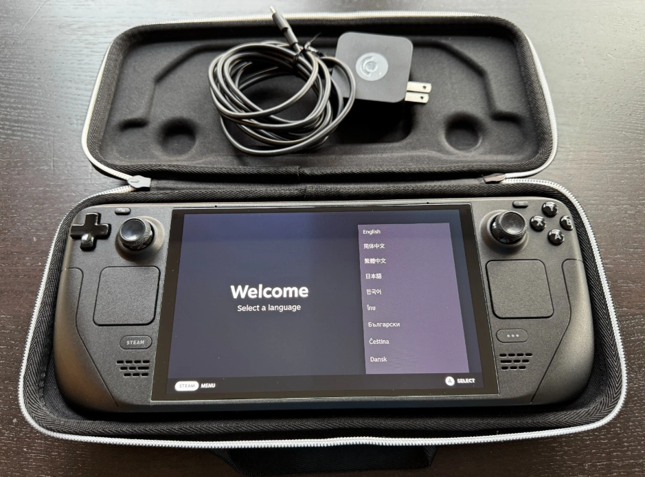 Valve Steam Deck OLED Handheld Console 2TB Black – Includes Case & Charger thumbnail 1