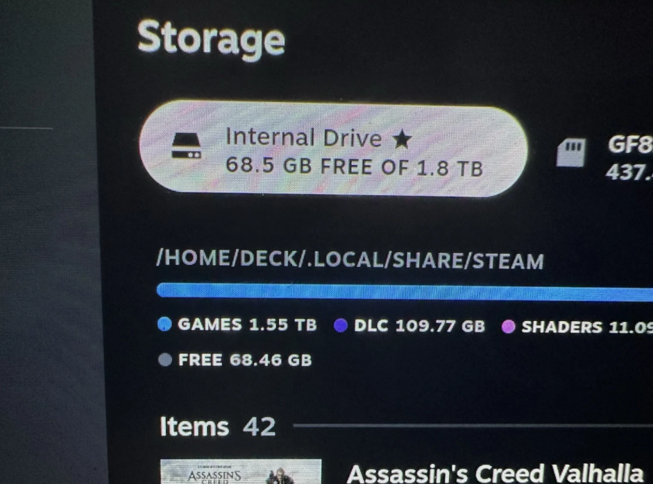 Valve Steam Deck OLED Handheld Console 2TB Black – Includes Case & Charger thumbnail 9