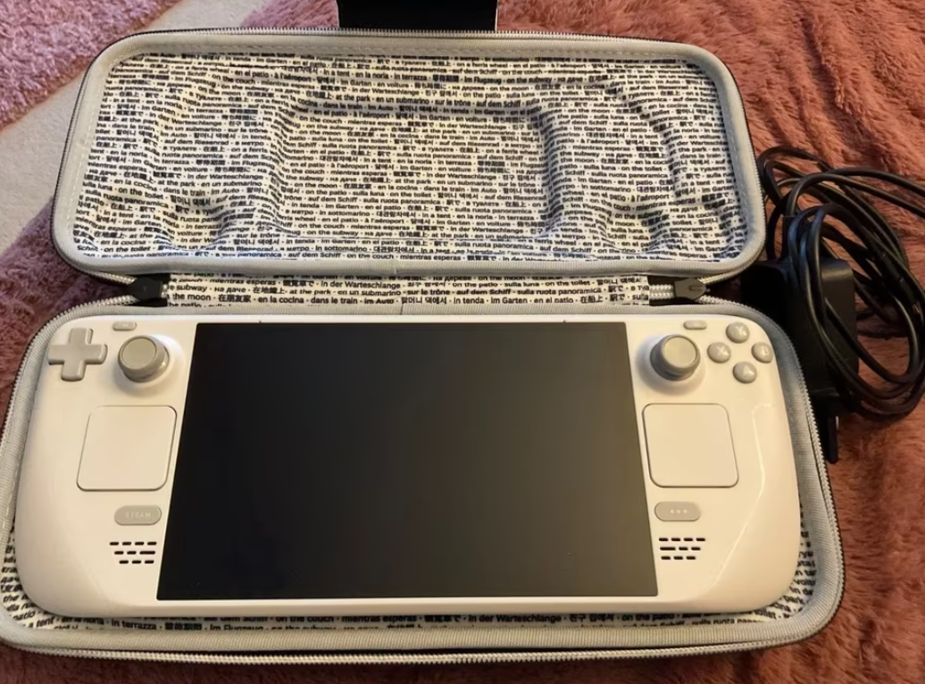 Valve Steam Deck OLED Handheld Console – Limited White Edition – 1TB thumbnail 1