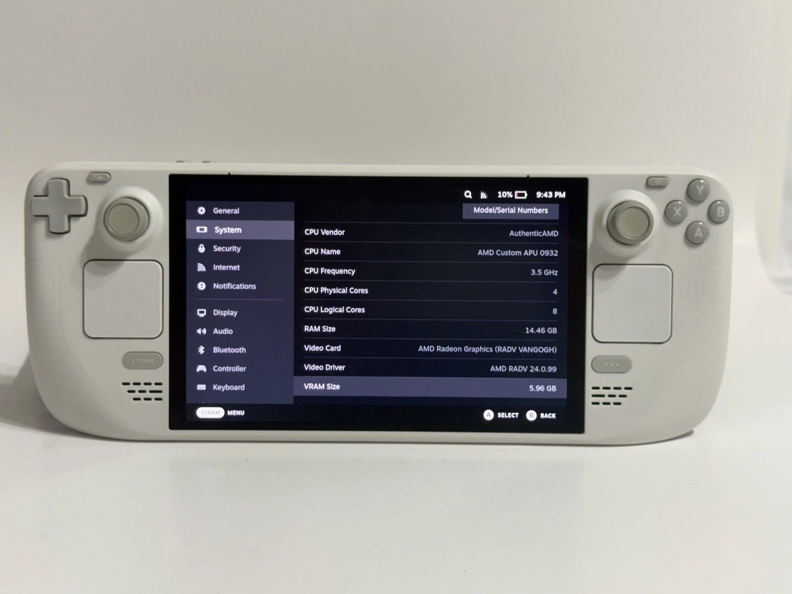 Valve Steam Deck OLED Limited White Edition 1TB Handheld Console with Case thumbnail 9