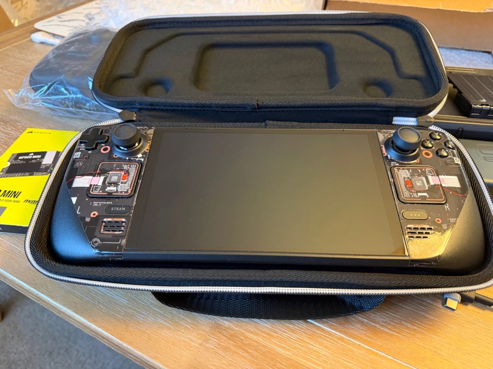 Valve Steam Deck OLED Upgraded Bundle (2TB SSD, 1TB microSD, Cases) - Excellent! thumbnail 14