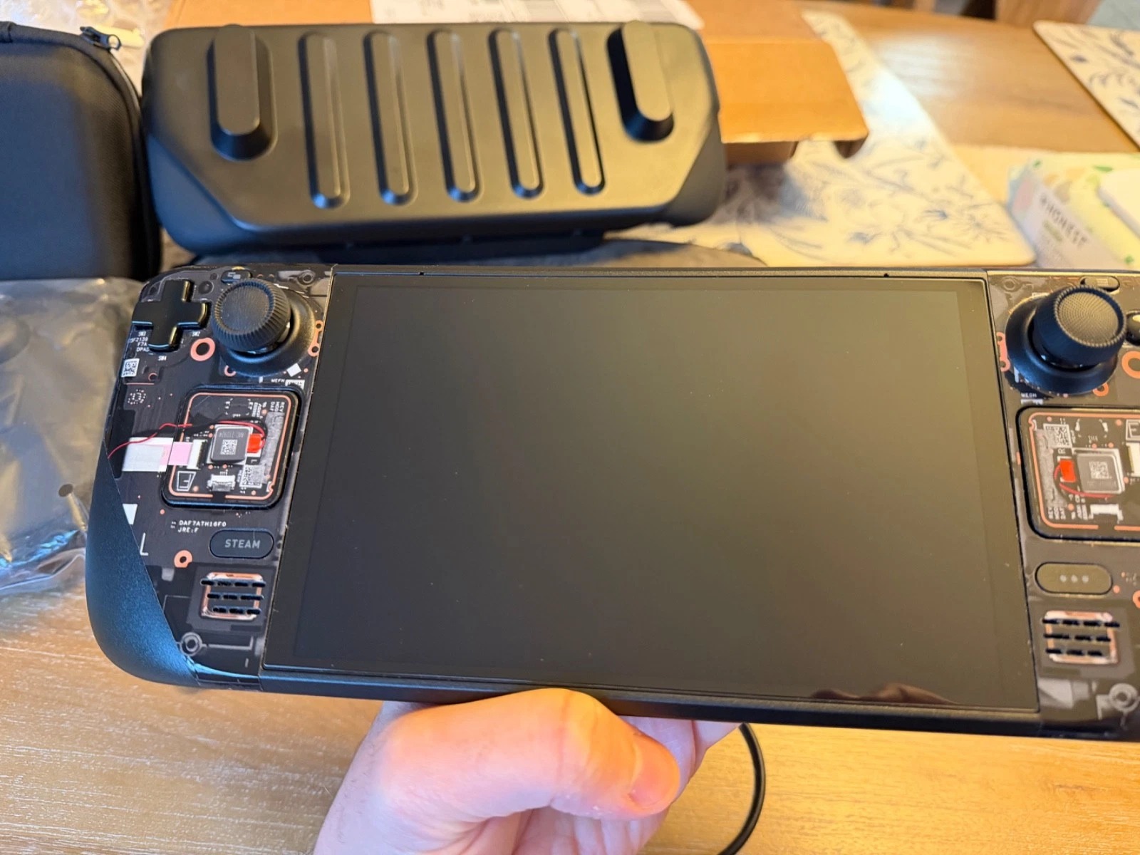 Valve Steam Deck OLED Upgraded Bundle (2TB SSD, 1TB microSD, Cases) - Excellent! thumbnail 4