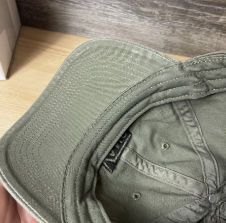 Vans Hat Cap Strap Back Mens Olive Green Dad Cap Embroidered Twill Skate thumbnail 2