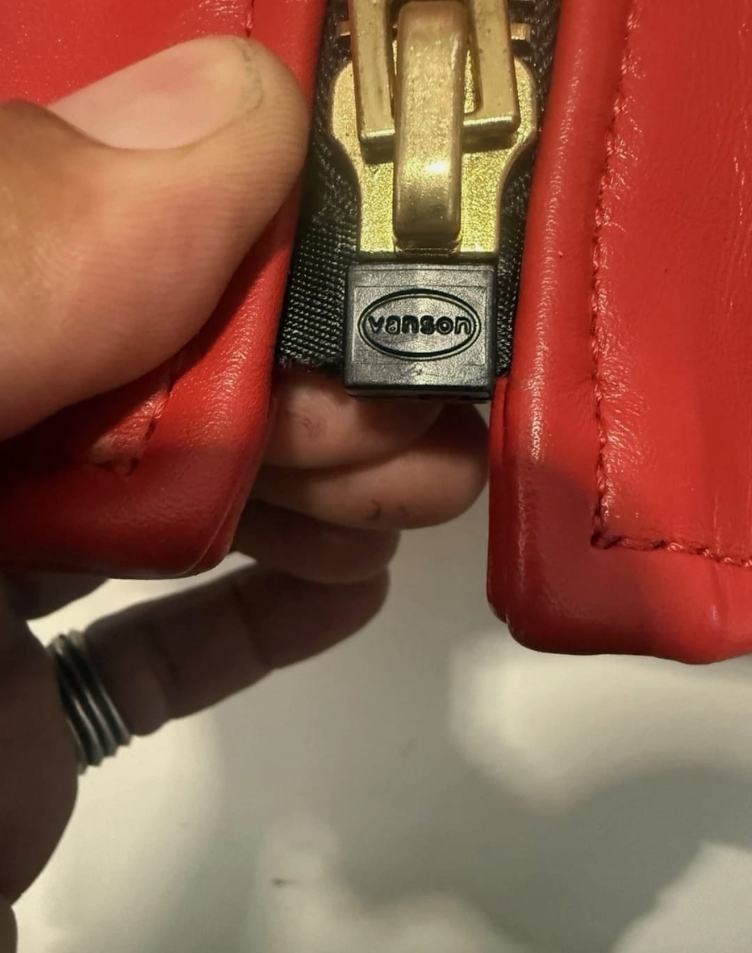 Vanson Leather Mike Hailwood Tribute Jacket Size 46(XL) thumbnail 11