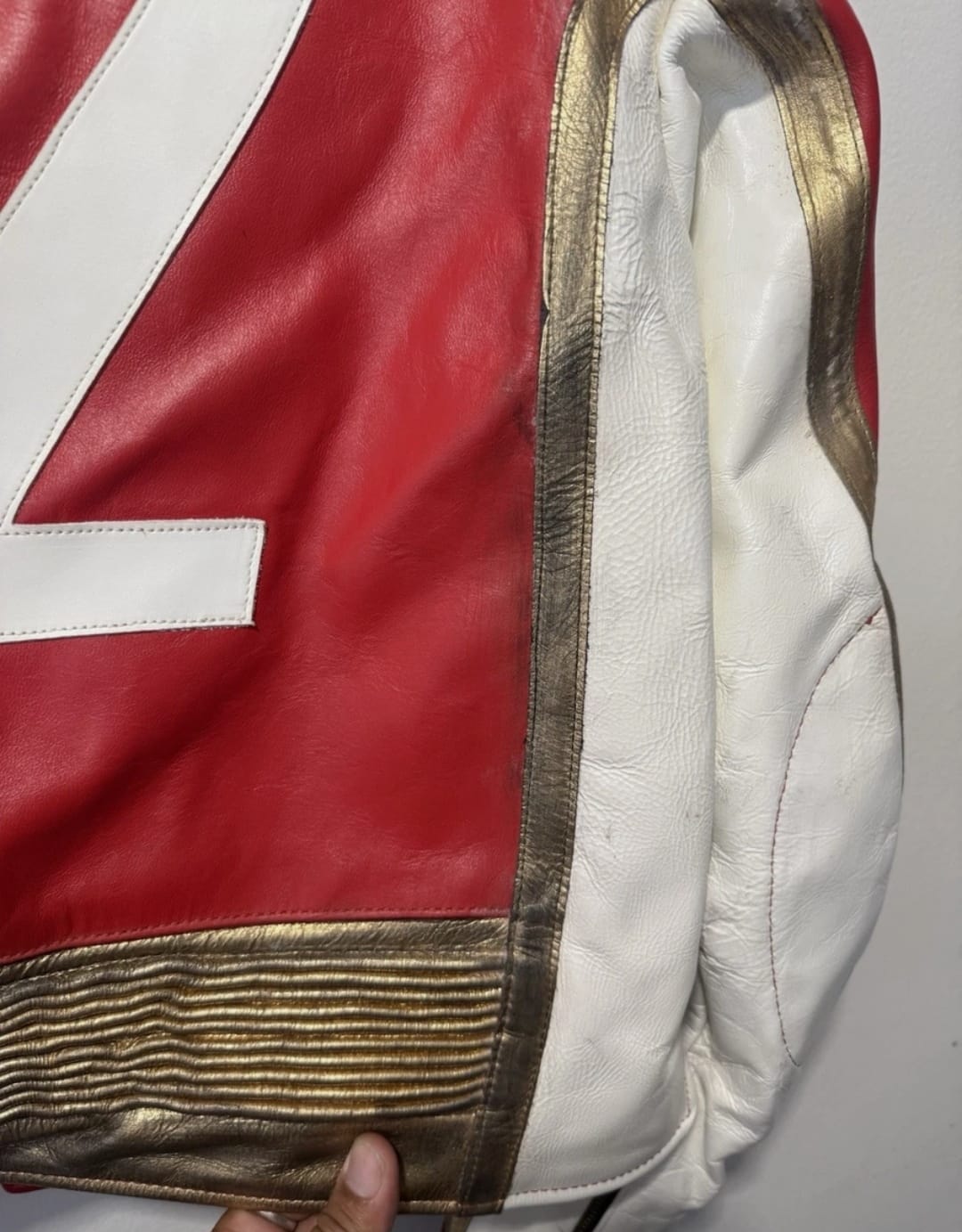 Vanson Leather Mike Hailwood Tribute Jacket Size 46(XL) thumbnail 13