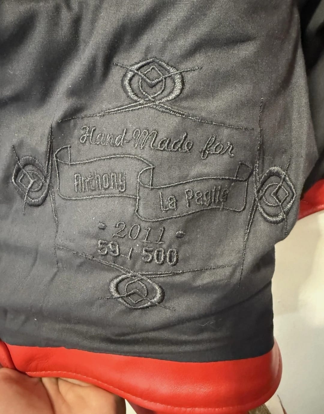 Vanson Leather Mike Hailwood Tribute Jacket Size 46(XL) thumbnail 16