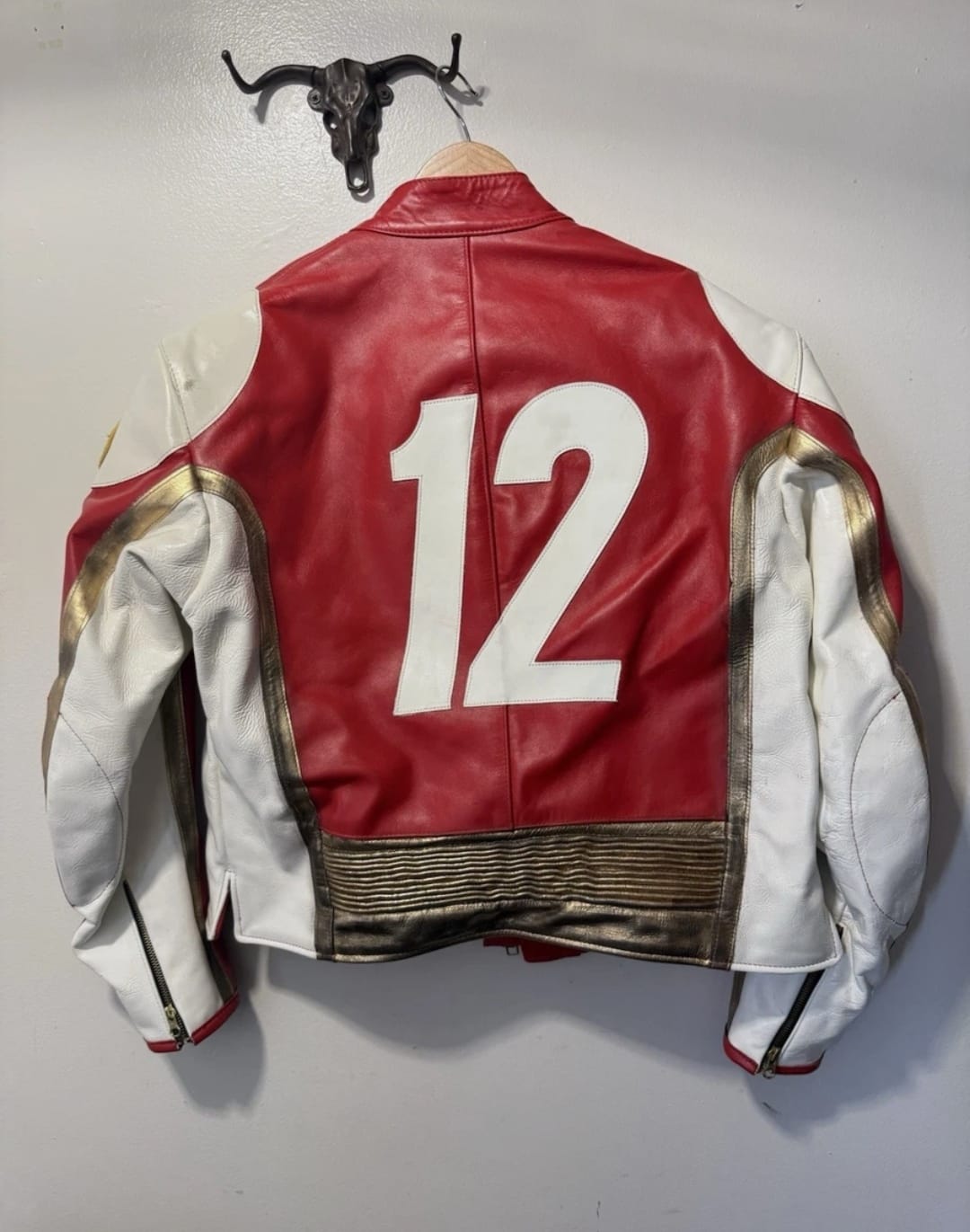 Vanson Leather Mike Hailwood Tribute Jacket Size 46(XL) thumbnail 18