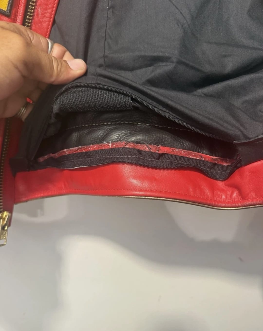 Vanson Leather Mike Hailwood Tribute Jacket Size 46(XL) thumbnail 8