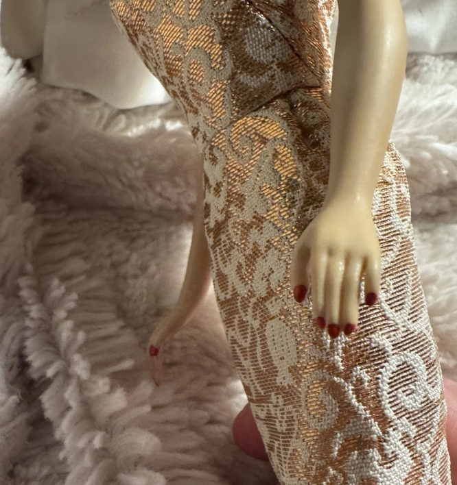 Vintage Barbie #3 Blonde Ponytail (1960) – Golden Girl Dress #911 thumbnail 15