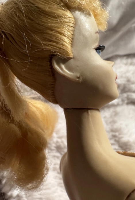 Vintage Barbie #3 Blonde Ponytail (1960) – Golden Girl Dress #911 thumbnail 5