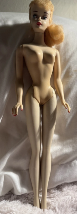 Vintage Barbie #3 Blonde Ponytail (1960) – Golden Girl Dress #911 thumbnail 7