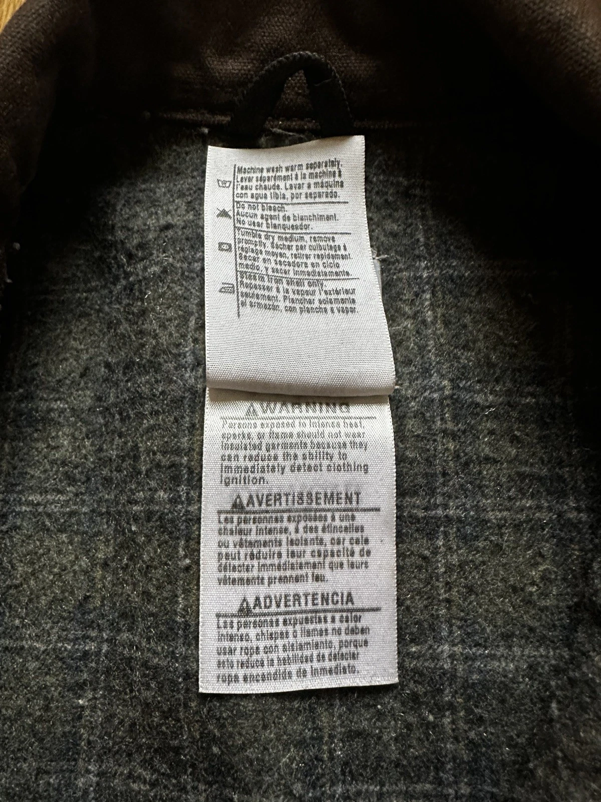 Vintage Carhartt DETROIT J97 MOS Moss Green Jacket Size Small thumbnail 4