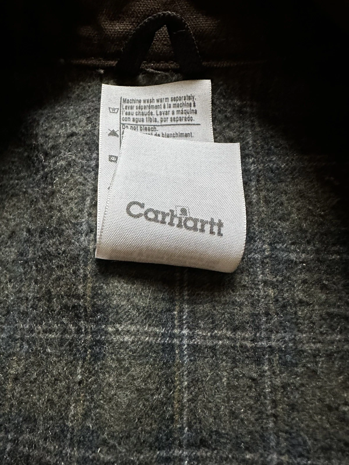 Vintage Carhartt DETROIT J97 MOS Moss Green Jacket Size Small thumbnail 5