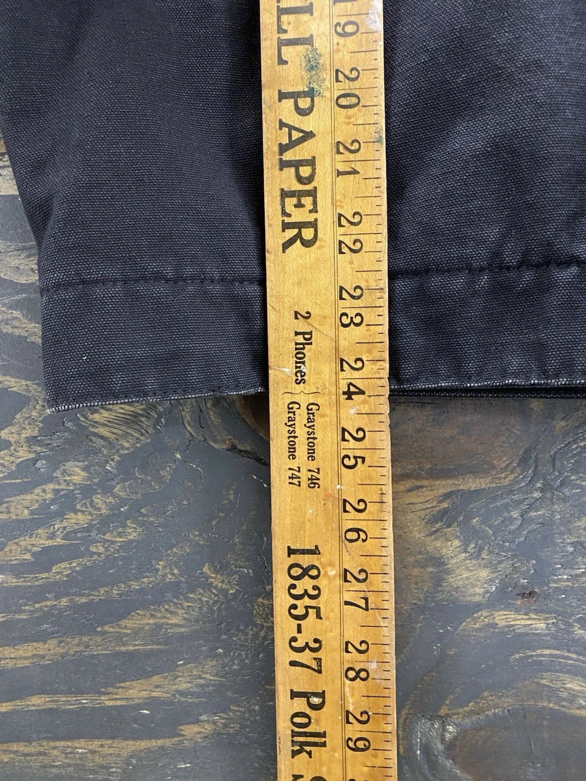 Vintage Carhartt Detroit Jacket J97 BLK Black Men’s Large Blanket Lined Workwea thumbnail 6