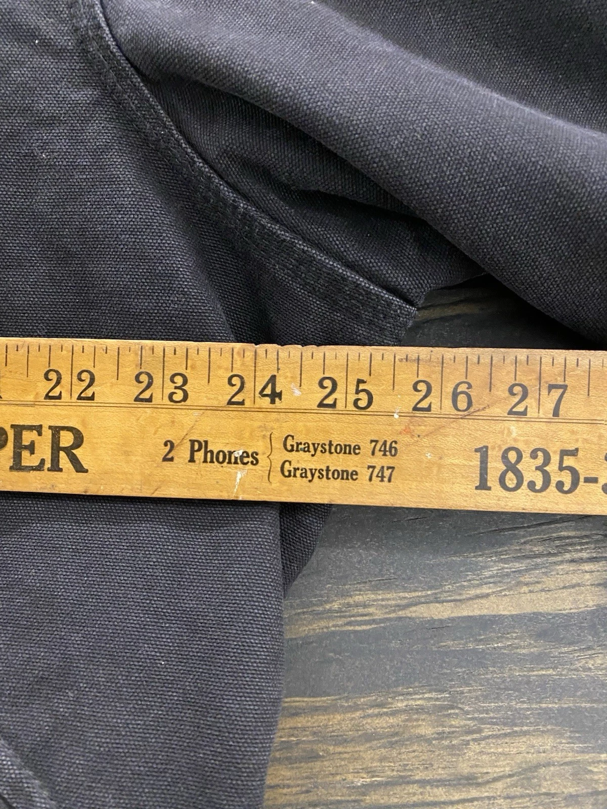 Vintage Carhartt Detroit Jacket J97 BLK Black Men’s Large Blanket Lined Workwea thumbnail 7