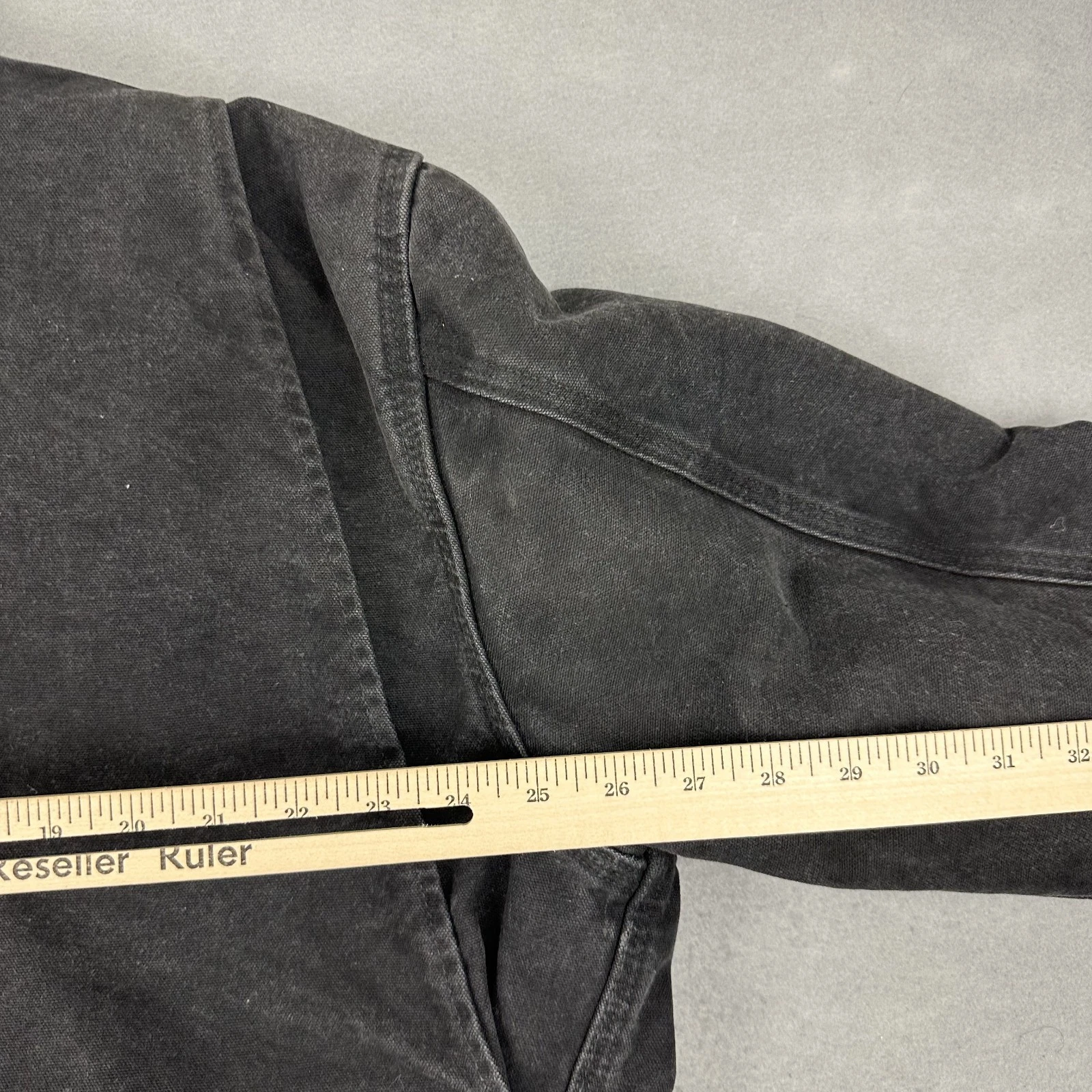 Vintage Carhartt Detroit Jacket Men XL Black Blanket Lined Workwear J97BLK 90s thumbnail 7