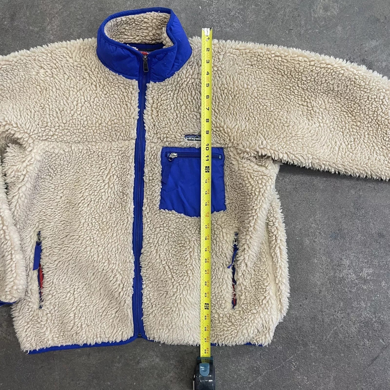 Vintage Patagonia Retro X Deep Pile Fleece Cardigan thumbnail 4