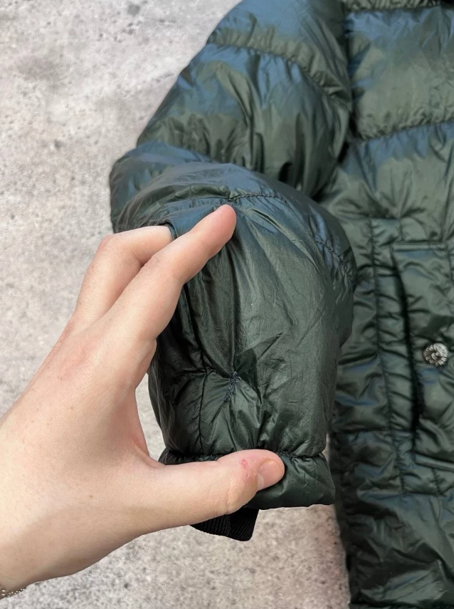 Vintage Stone Island Green Casual Puffer Jacket thumbnail 3