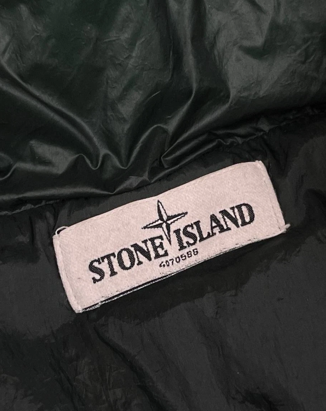 Vintage Stone Island Green Casual Puffer Jacket thumbnail 6