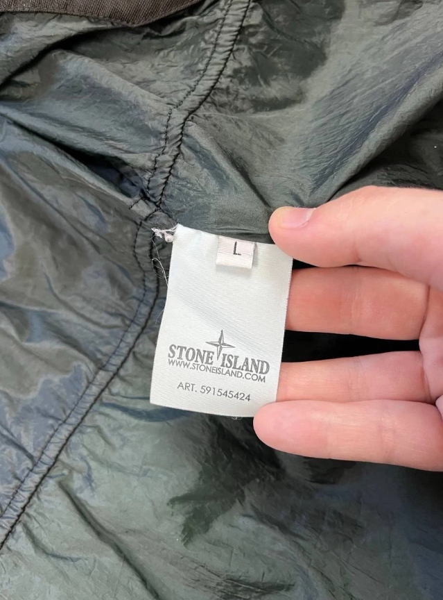 Vintage Stone Island Green Casual Puffer Jacket thumbnail 8