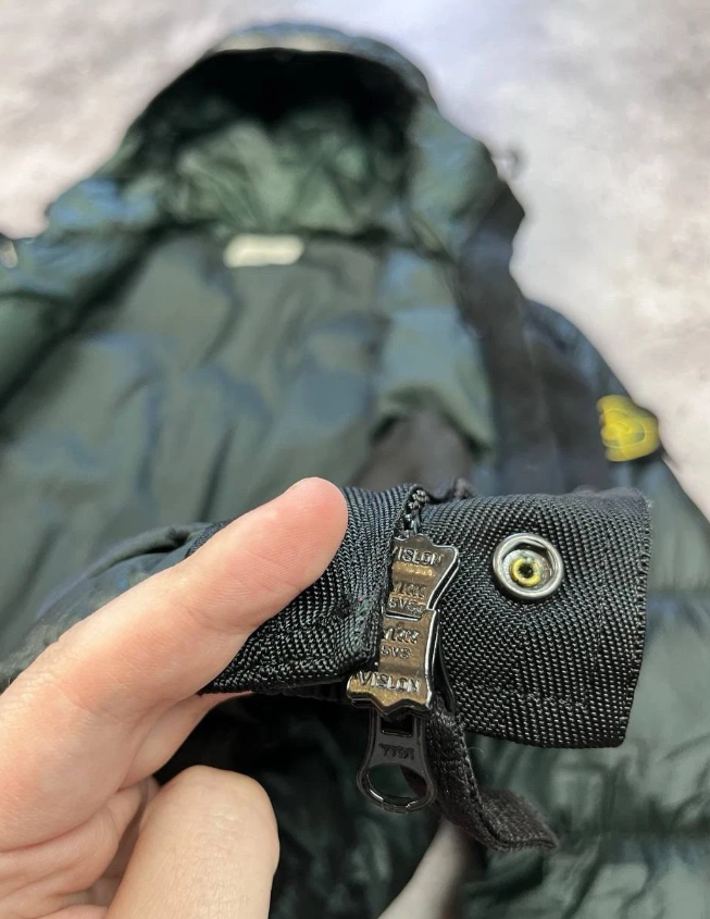 Vintage Stone Island Green Casual Puffer Jacket thumbnail 10