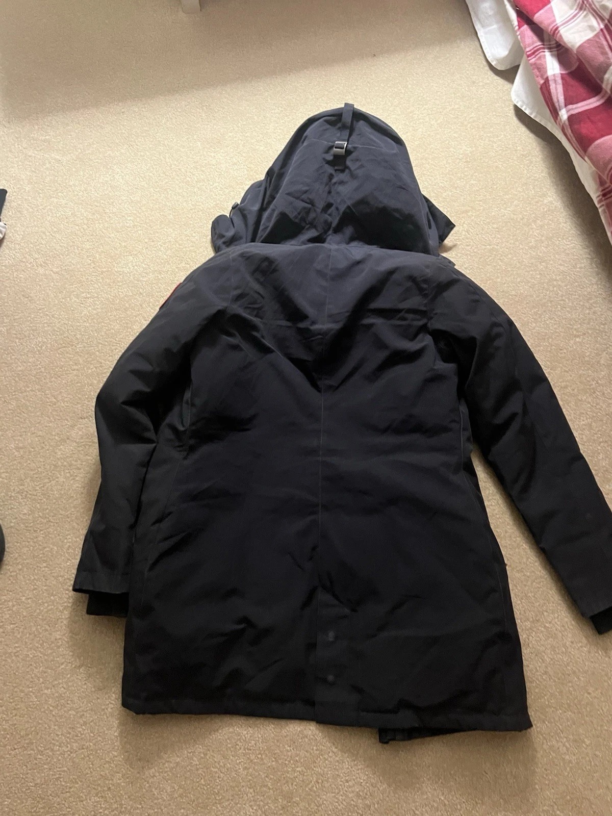 Womans Canada Goose Black Parka thumbnail 6